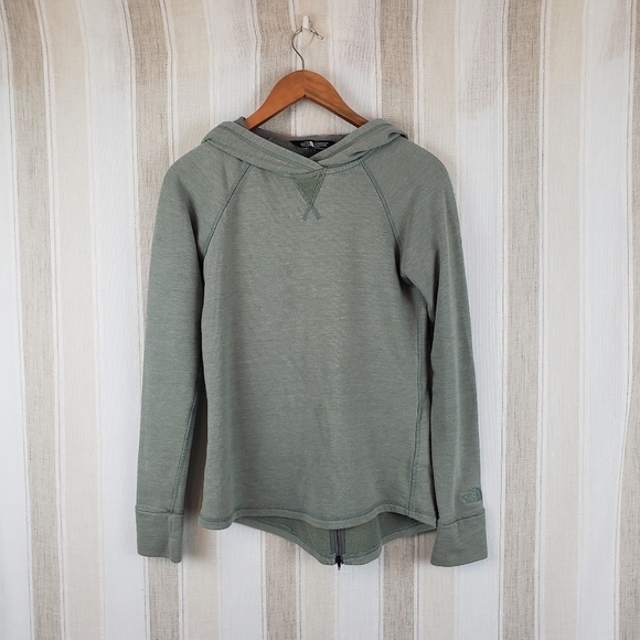 The‎ North Face Pullover Hoodie Sweatshirt Green Size Extra Small - Picture 1 of 6